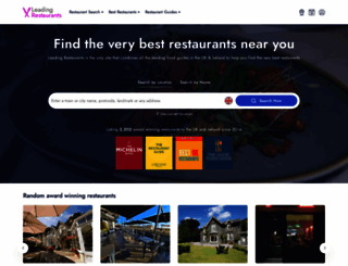 leadingrestaurants.co.uk screenshot