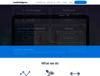 leadintelligence.co.uk screenshot