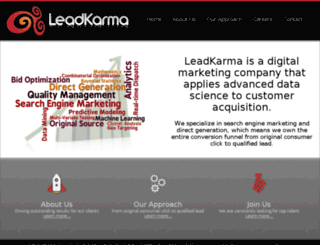 leadkarma.com screenshot