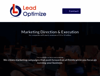 leadoptimize.com screenshot