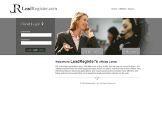 leadregister.com screenshot