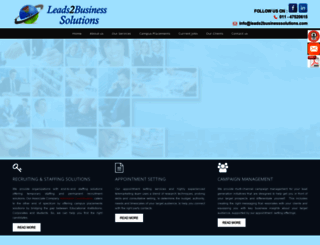 leads2businesssolutions.com screenshot