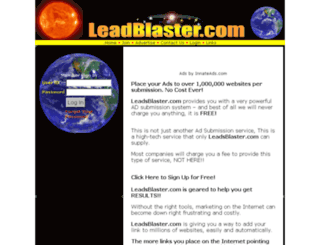 leadsblaster.com screenshot