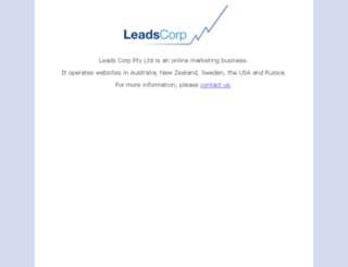 leadscorp.biz screenshot