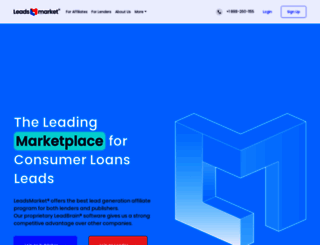 leadsmarket.com screenshot