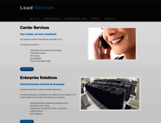 leadtelecom.com screenshot