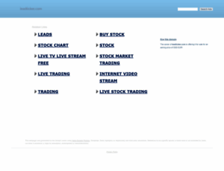 leadticker.com screenshot