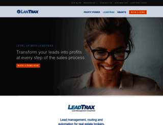 leadtraxsolution.com screenshot