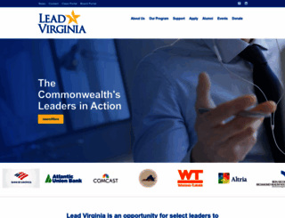leadvirginia.org screenshot