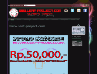 leaf-project.com screenshot