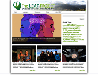 leaflanguages.org screenshot