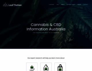 leafnation.com.au screenshot
