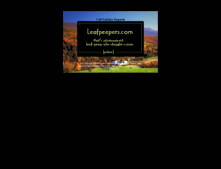 leafpeepers.com screenshot