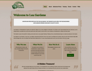 leagarden.co.uk screenshot