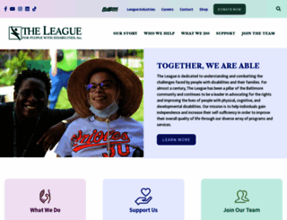 leagueforpeople.org screenshot