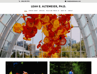 leahaltemeier.com screenshot