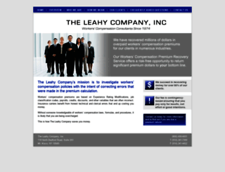 leahycompany.com screenshot