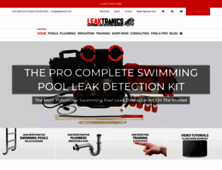 leaktronics.com screenshot