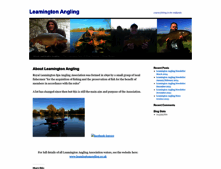 leamingtonangling.wordpress.com screenshot