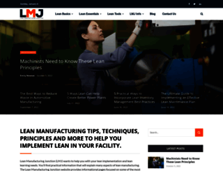 lean-manufacturing-junction.com screenshot