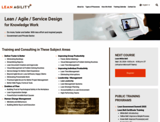leanagility.com screenshot