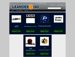 leander.edpay.net screenshot