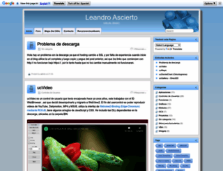 leandroascierto.com screenshot