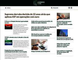 leandroecia.com.br screenshot