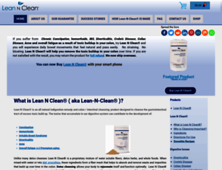 leannclean.com screenshot