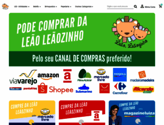 leaoleaozinho.com.br screenshot