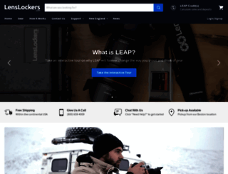 leap.lenslockers.com screenshot