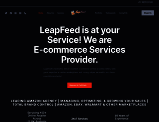 leapfeed.com screenshot
