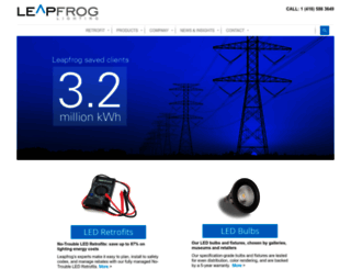 leapfroglighting.com screenshot