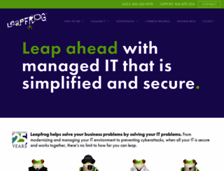 leapfrogservices.com screenshot