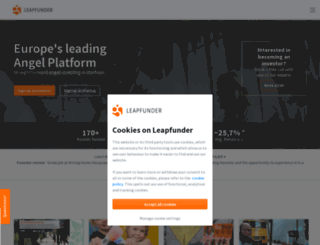 leapfunder.com screenshot