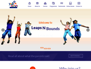 leapsnbounds.com.sg screenshot