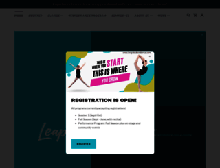 leapstudiosdance.com screenshot