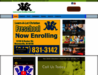 learn-a-lotchristianpreschool.com screenshot