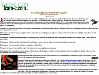 learn-c.com screenshot