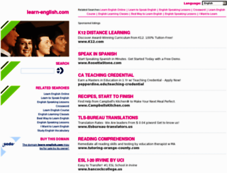 learn-english.com screenshot