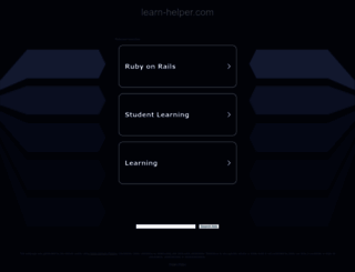 learn-helper.com screenshot