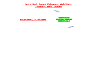 learn-html.50webs.org screenshot