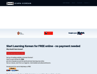 learn-korean.net screenshot