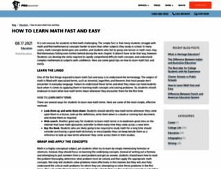 learn-math.info screenshot