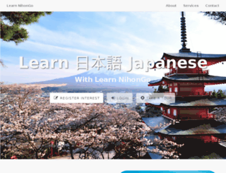 learn-nihongo.com screenshot