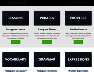 learn-portuguese-now.com screenshot