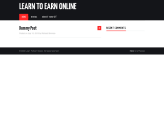 learn-to-earn-online.com screenshot