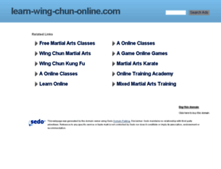 learn-wing-chun-online.com screenshot