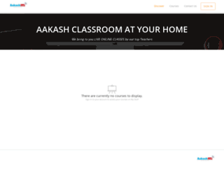 learn.aakashlive.com screenshot