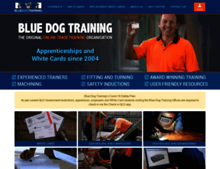 learn.bluedogtraining.com.au screenshot